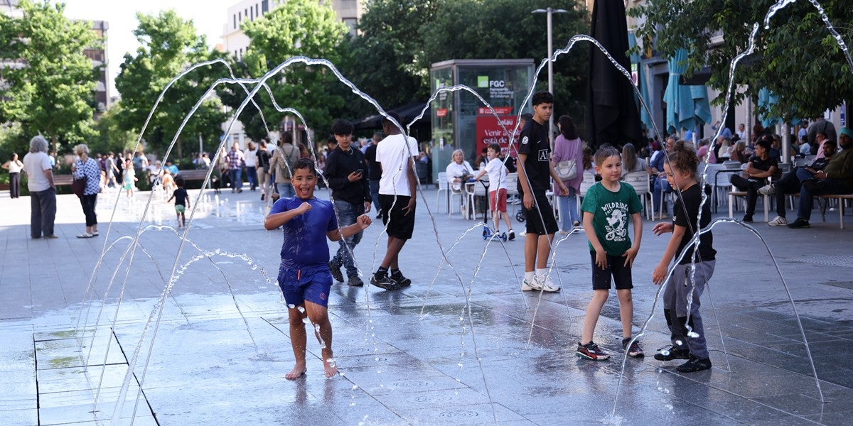 Foto portada: les noves fonts del Passeig de la plaça Major. Autor: D.Jiménez.