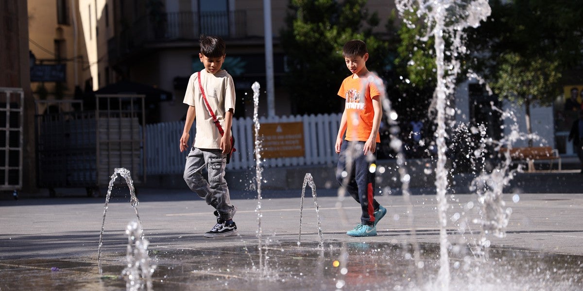 Les fonts de la plaça Sant Roc. Autor: D.Jiménez.