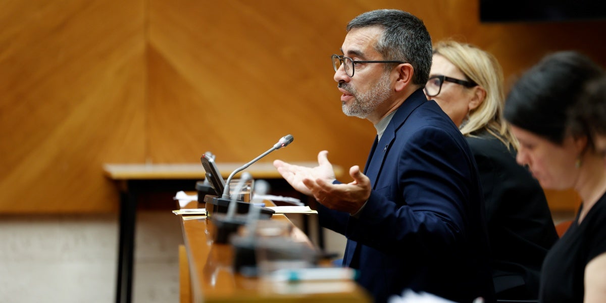 El portaveu d'ERC a l'Ajuntament, Gabriel Fernàndez. Autor: D.Jiménez.