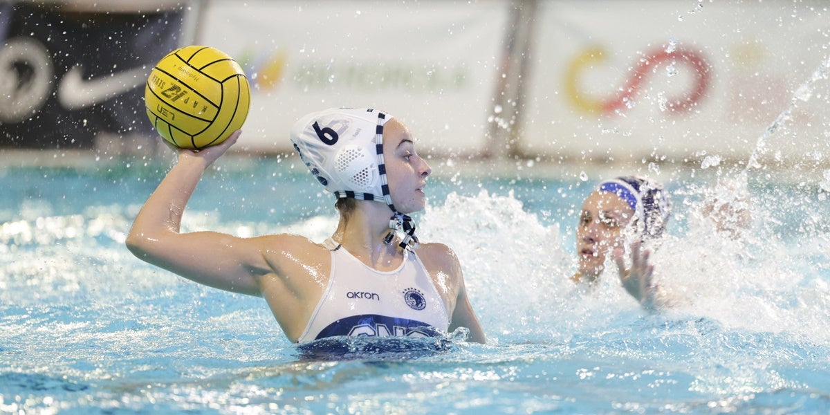 Irene Casado, durant el partit. Autor: D. Jiménez