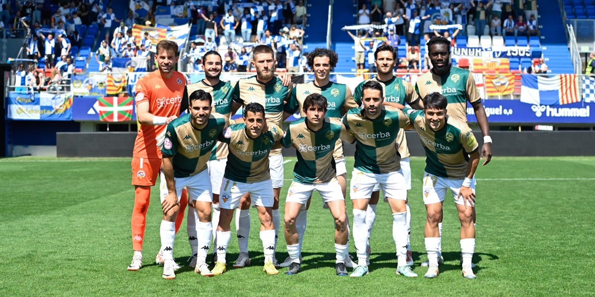 Onze inicial avui a Ipurua. @CESabadell, via X