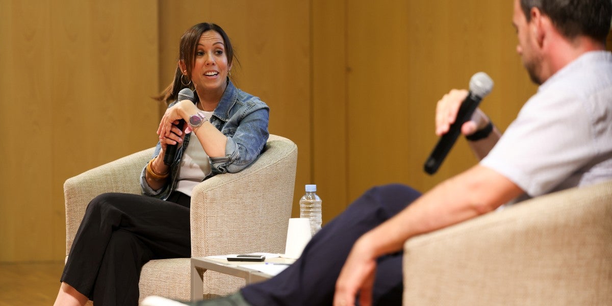 Farrés, aquest dijous, al Cercle d'Entitats. Autor: David Jiménez.