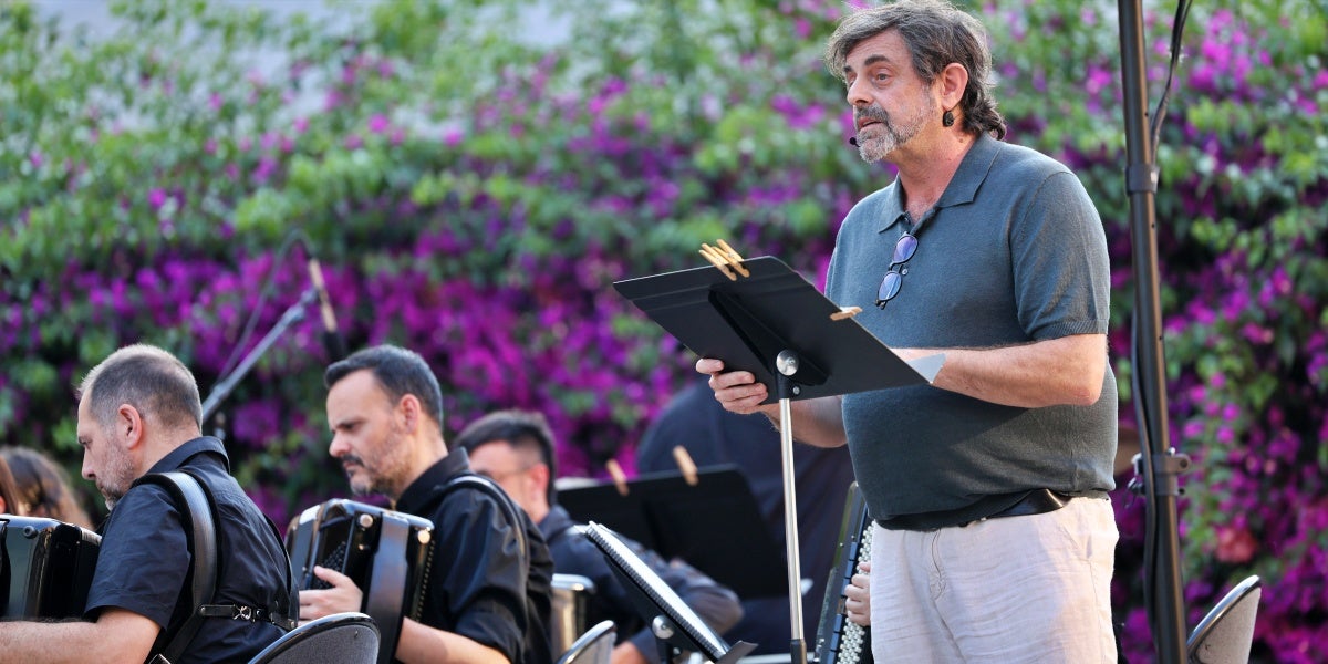 L'Orquestra d'Acordions, al Festival Internacional de Música. Autor: D.Jiménez.