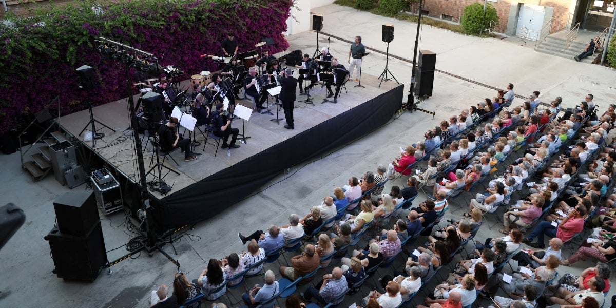 L'Orquestra d'Acordions, al Festival Internacional de Música. Autor: D.Jiménez.