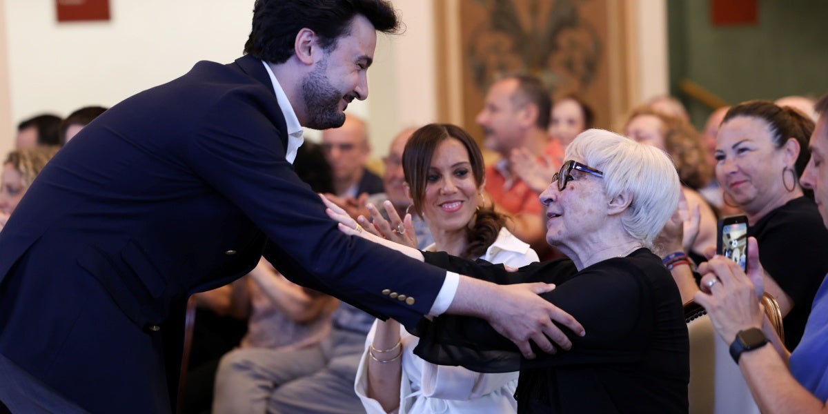 Un moment de l'homenatge a Mirna Lacambra. Autor: D.Jiménez.