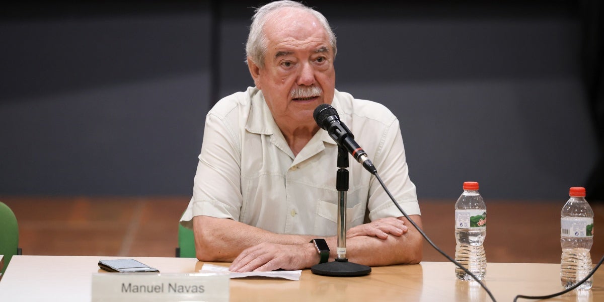 El president de la FAV, Manuel Navas. Autor: D.Jiménez.