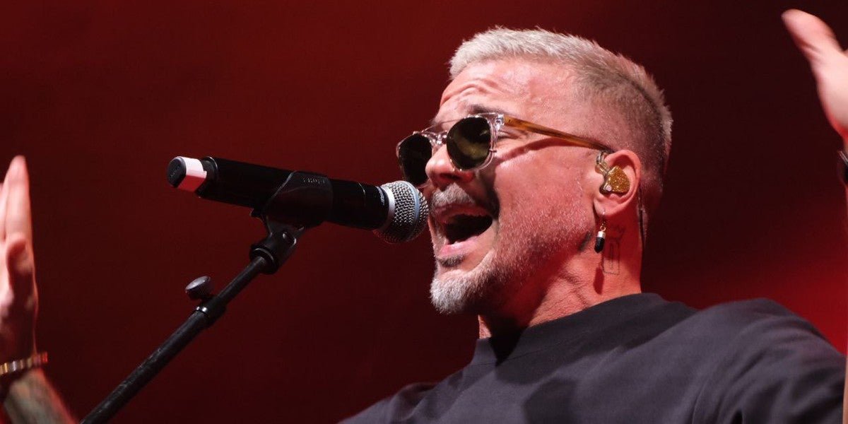 Pedro Capó, a Sabadell, en els concerts del CE Sabadell. Autor: CE Sabadell / X.