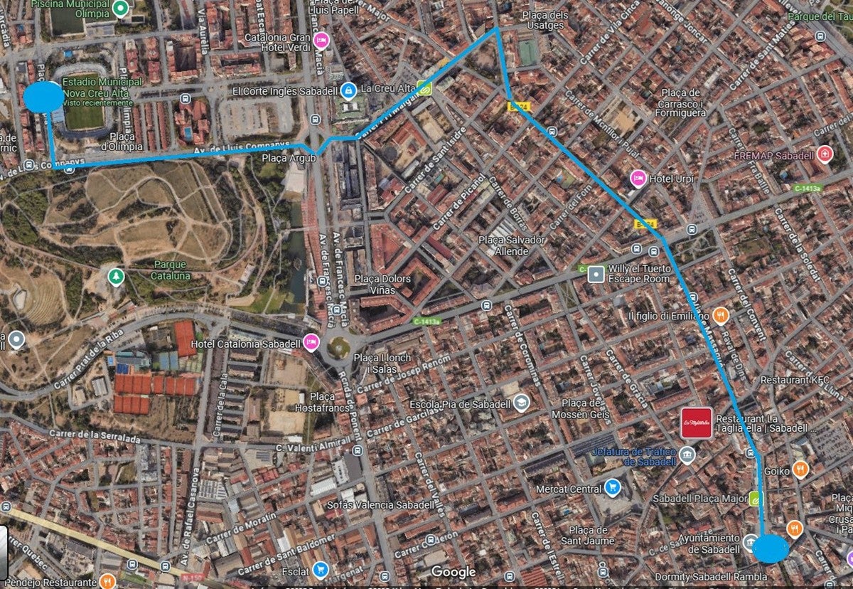 Així serà la rua del Sabadell. Font: CE Sabadell / X