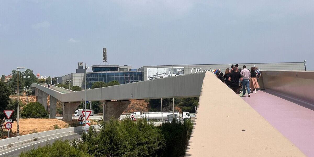 Inauguració del Pont del Baricentro. Autor: Jordi M.