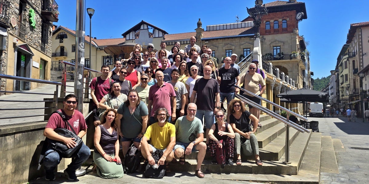 Membres de la Coral Belles Arts, aquest cap de setmana. Autor: cedida.