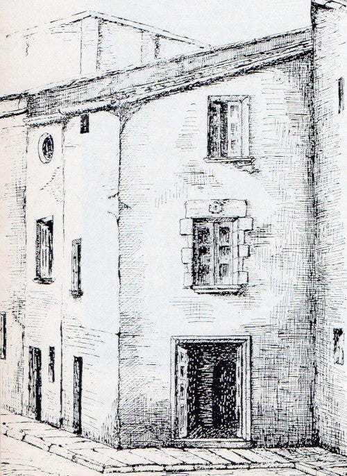 Casa del Comú, al carrer de Gràcia.