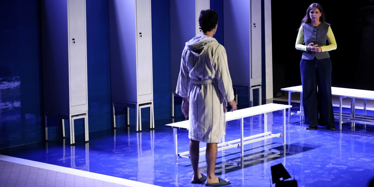 Un moment de l'obra 'El principi d'Arquímedes' al Fresc Festival. Autor: D.Jiménez.