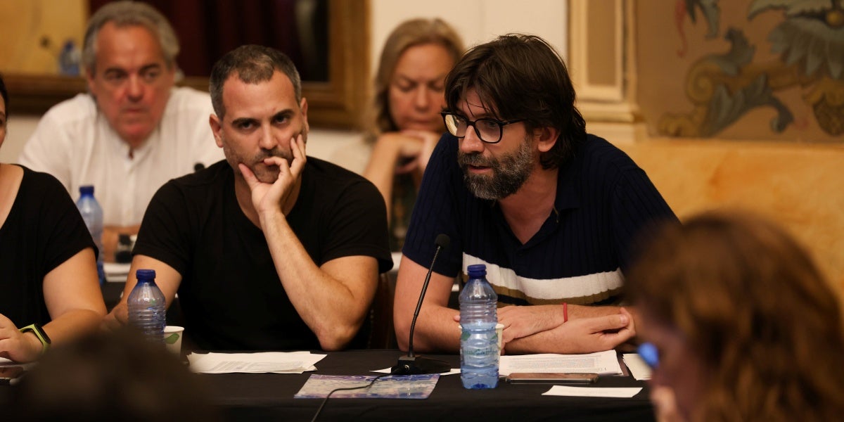 El regidor de la Crida Guillem Fuster. Autor: D.Jiménez. PSC tomba