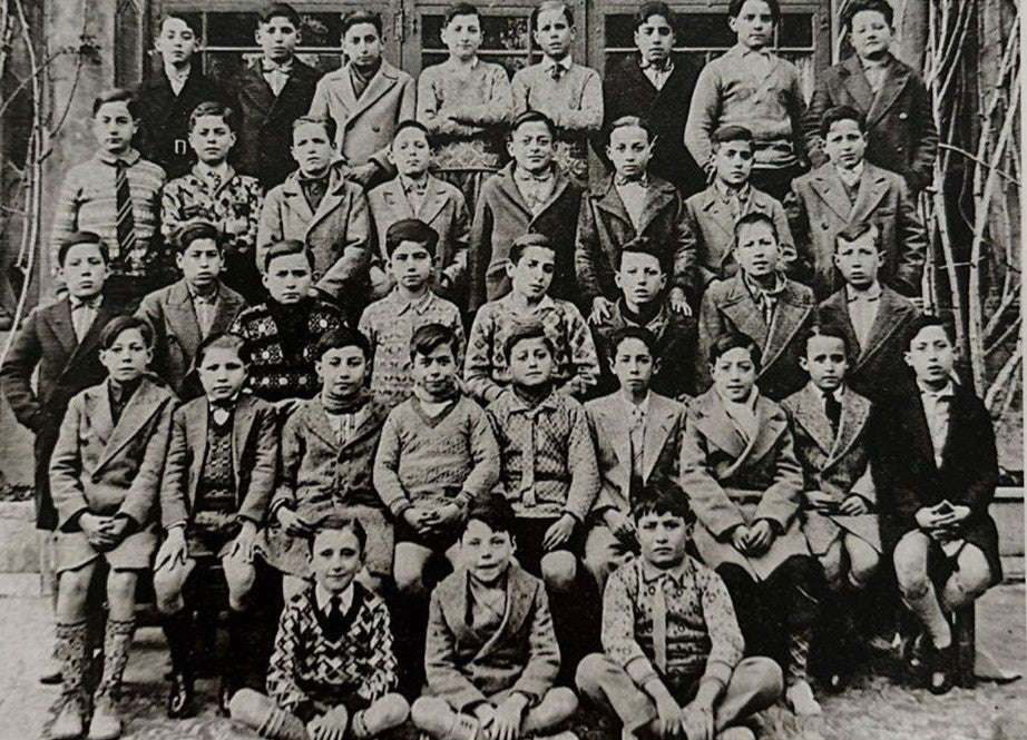 La cinquena classe dels Maristes de Sabadell el curs 1930-1931.