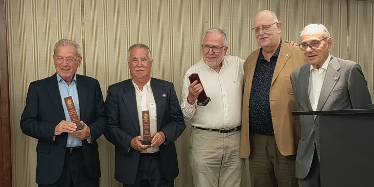 Fernández, Viñeta i Costa-Jussà, amb el reconeixement. Autor: Jordi Sánchez