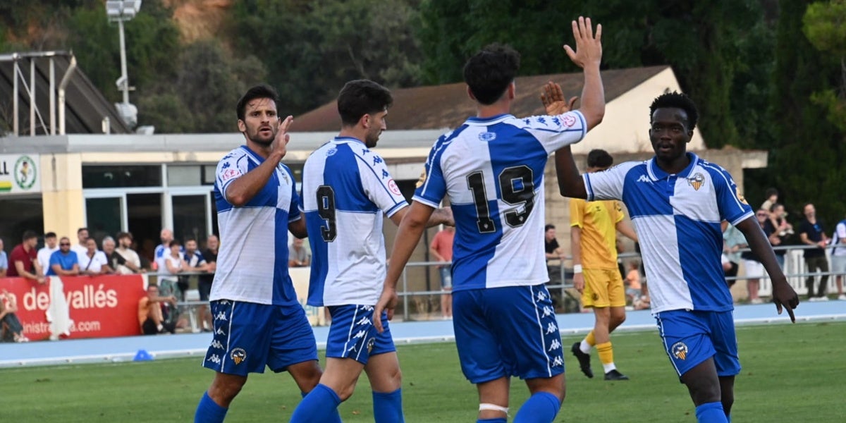 Celebració del primer gol. Autor: Críspulo Díaz