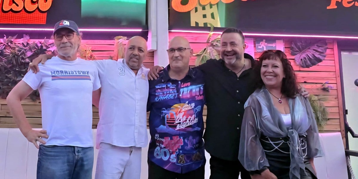 Alan Cook, Lenroy, Angelito, Pedro Morales i Cristina Manzano, al Sabadell Sound Fest. Autor: Xavi Rosell.