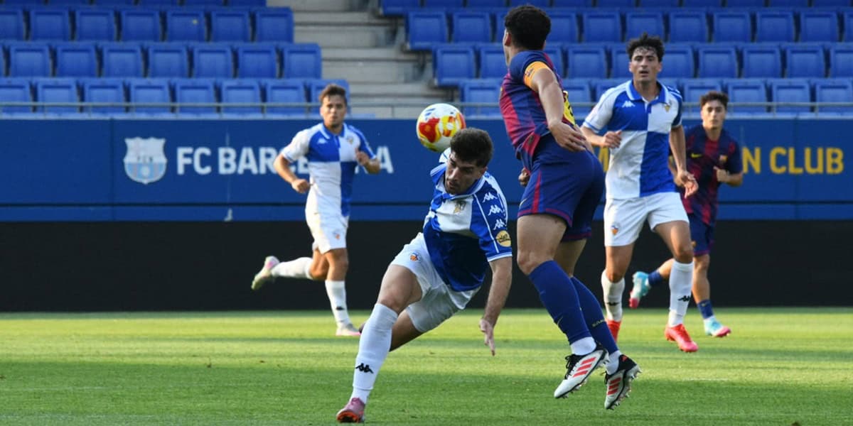 Una acció durant el partit. Autor: Críspulo Díaz