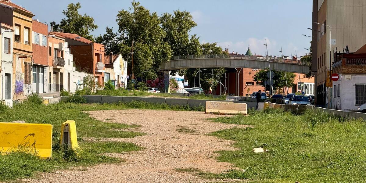 L'espai sorgit del soterrament de les vies. Autor: ACN.