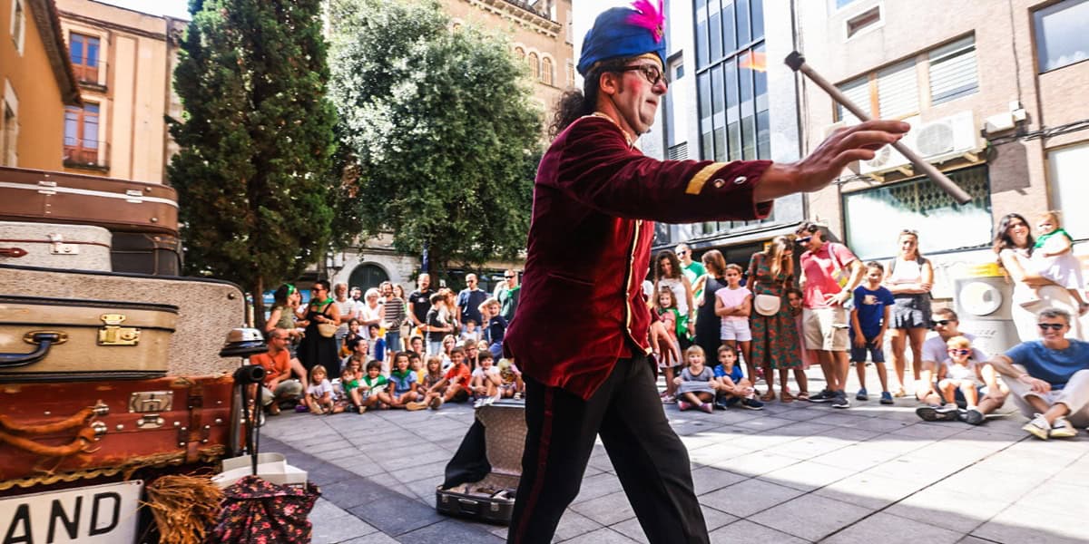 Activitat familiar a la passada Festa Major. Autor: J.Peláez / Ajuntament.