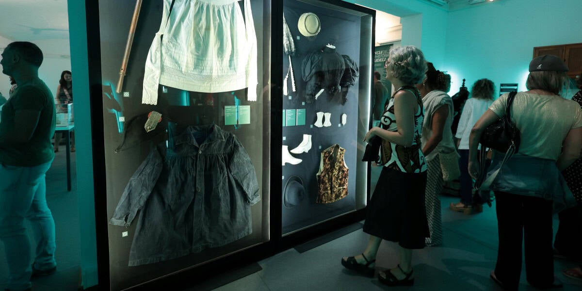 Inauguració de l'exposició 'L’essència del Museu d’Història de Sabadell'. Autor: David Jiménez.
