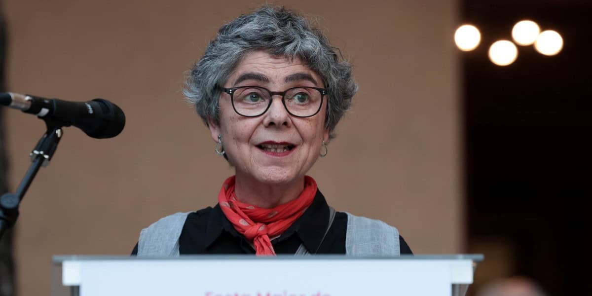 Nativitat Ayala, a la presentació de les exposicions del Museu d'Art per Festa Major. Autor: David Jiménez.