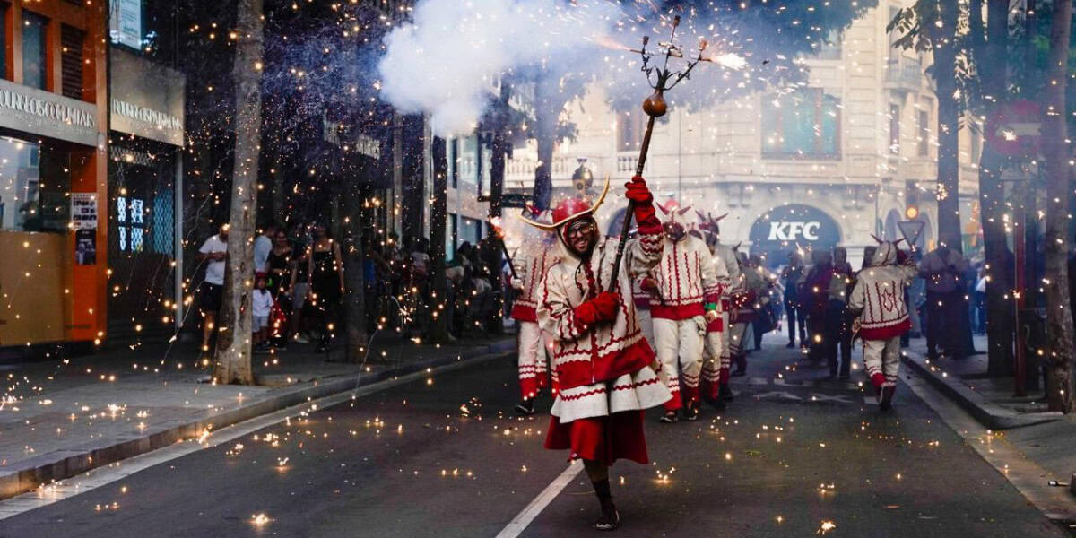 Ball de diables, a la Cercavila de la Festa Major. Autor: Ajuntament.