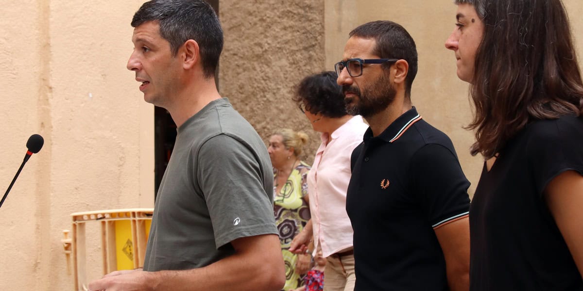 Foto portada: el sabadellenc Xavier Pellicer, que serà diputat de nou de la CUP. Autor: ACN.