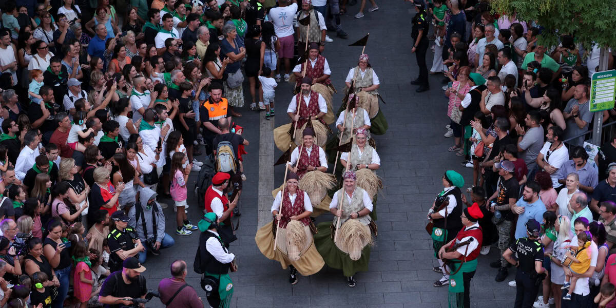 Ball de cavallets del Seguici Festiu pel pregó de la FM. Autor: D.Jiménez.