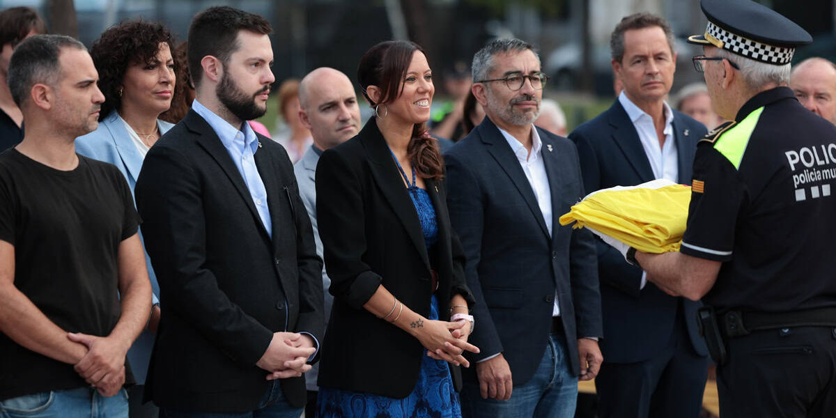 Imatges de l'acte institucional de la Diada 2025 a Sabadell. Fotos: D.Jiménez.