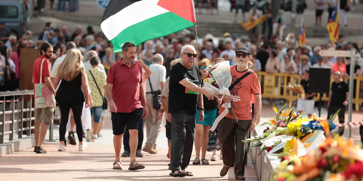 Imatges de l'acte institucional de la Diada 2025 a Sabadell. Fotos: D.Jiménez.