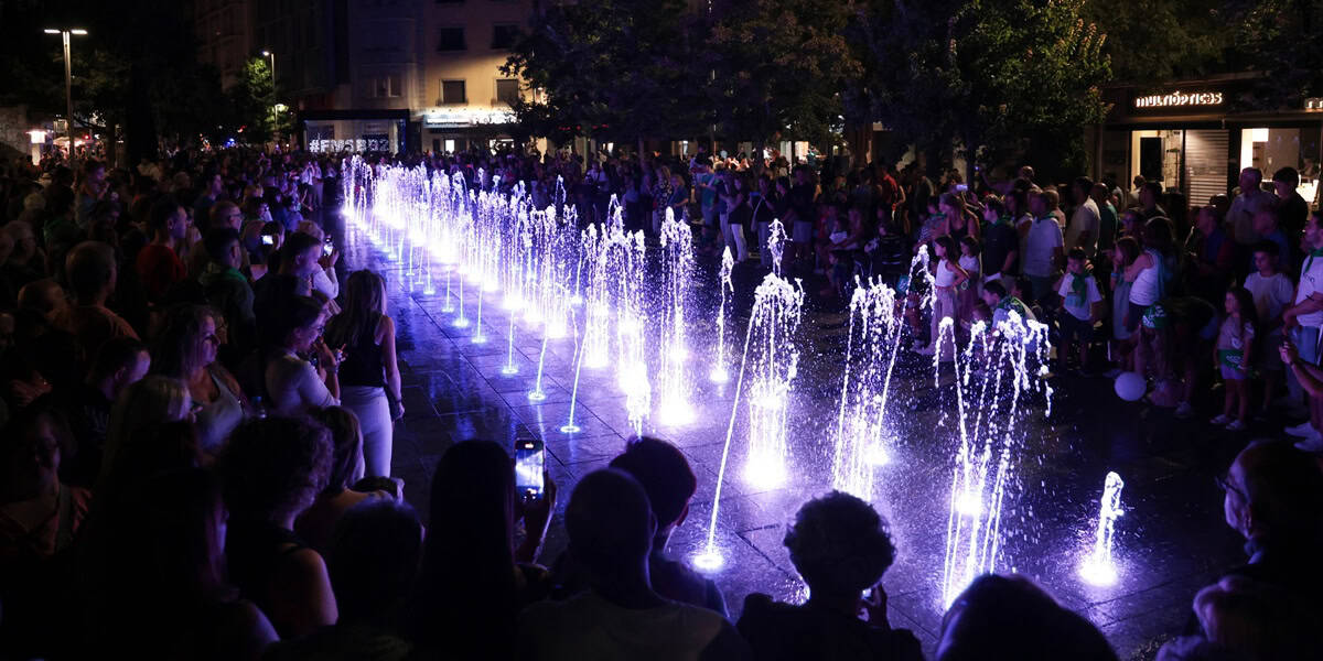 Espectacle de les fonts del Passeig. Autor: D.Jiménez.