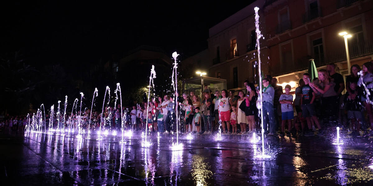 Espectacle de les fonts del Passeig. Autor: D.Jiménez.