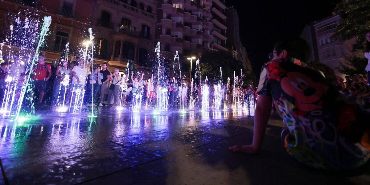 Espectacle de les fonts del Passeig. Autor: D.Jiménez.