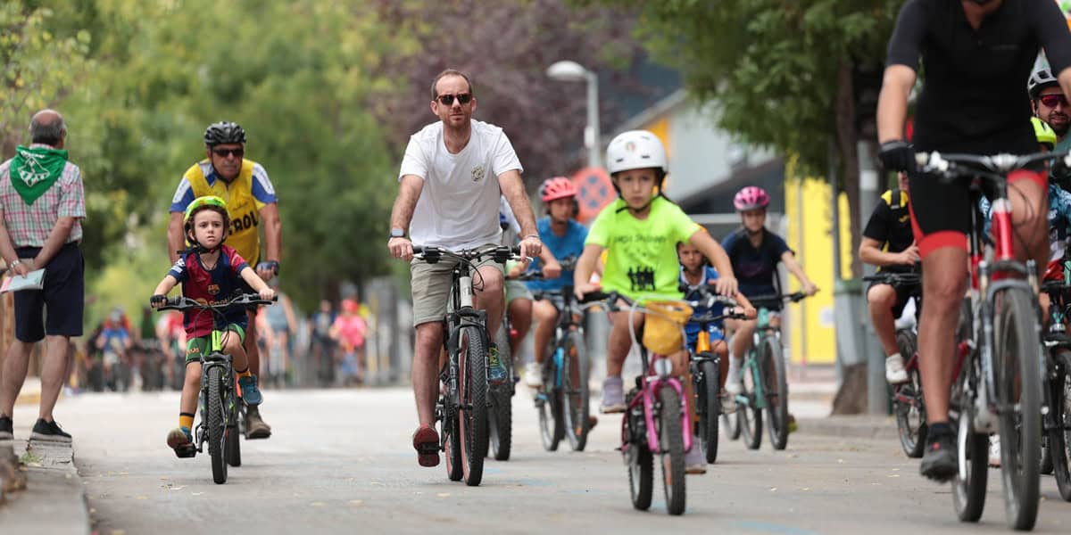 Bicicletada i pedalada de Festa Major. Autor: D.Jiménez.