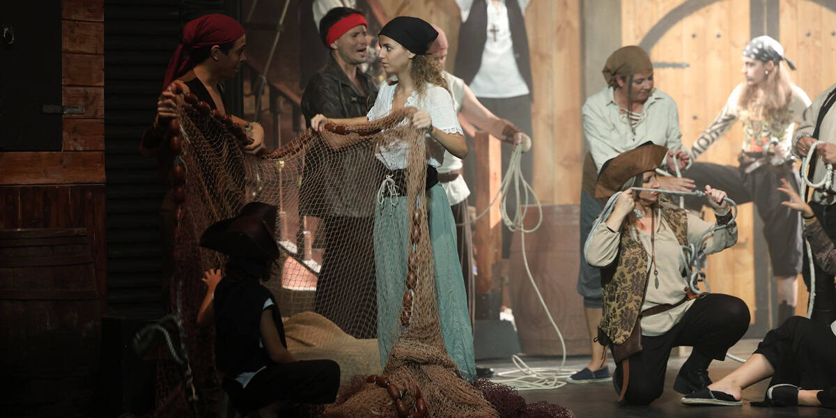 Estrena de 'Pirates del Carib' al Teatre Sant Vicenç, el 27 de setembre de 2025. Autor: D.Jiménez.