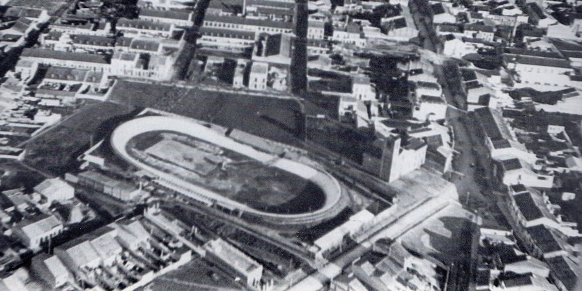 El velòdrom de la Creu Alta, instal·lació ciclista (1920)/MHS