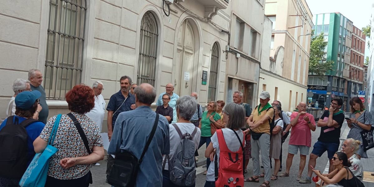 Activitat sobre Fidela Renom a la Festa Major. Autor: cedida.