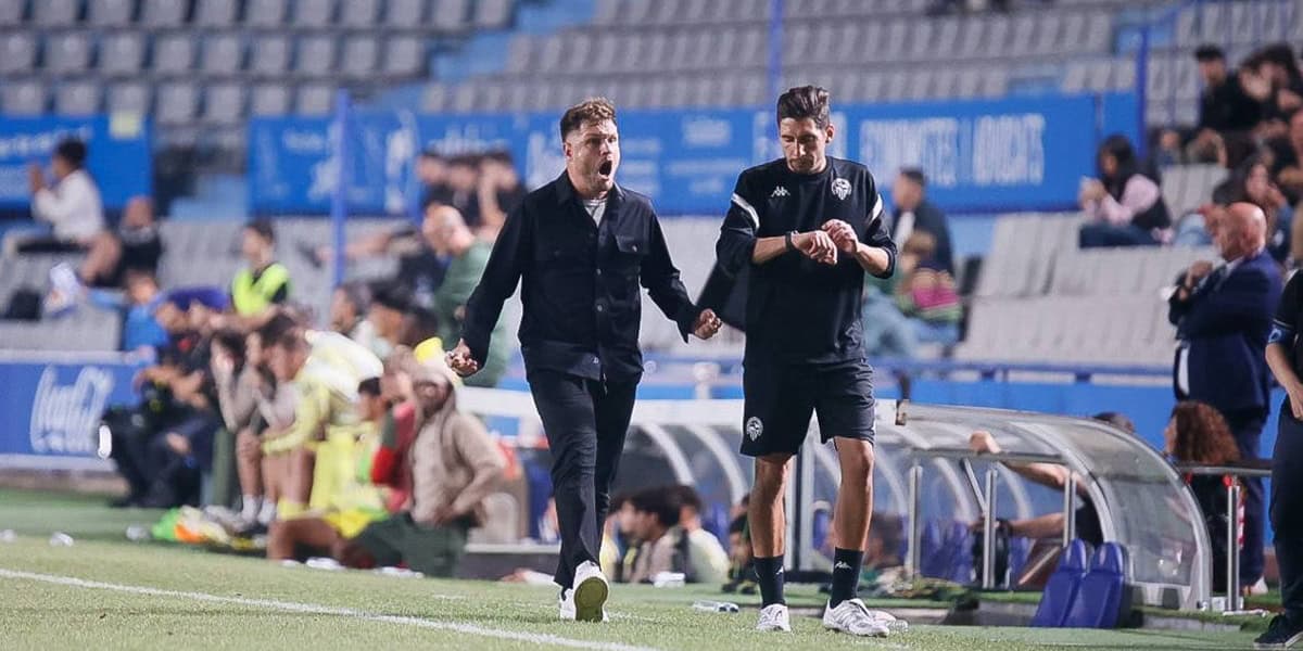 Ferran Costa, eufòric en els darrers minuts. Autora: Dihör