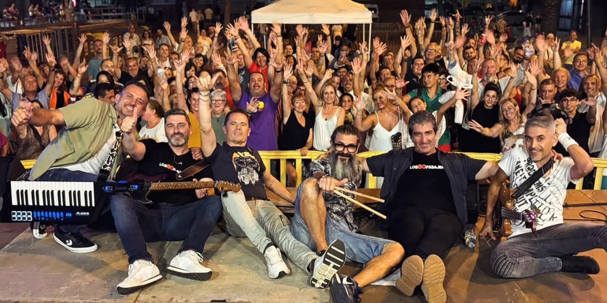 Los 80 Pasajeros, en un concert. Los 80 Pasajeros, via Facebook
