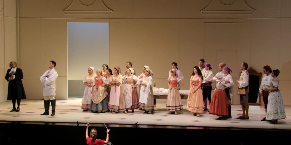 Assaig general de 'Les noces de Fígaro'. Autor: ACN.