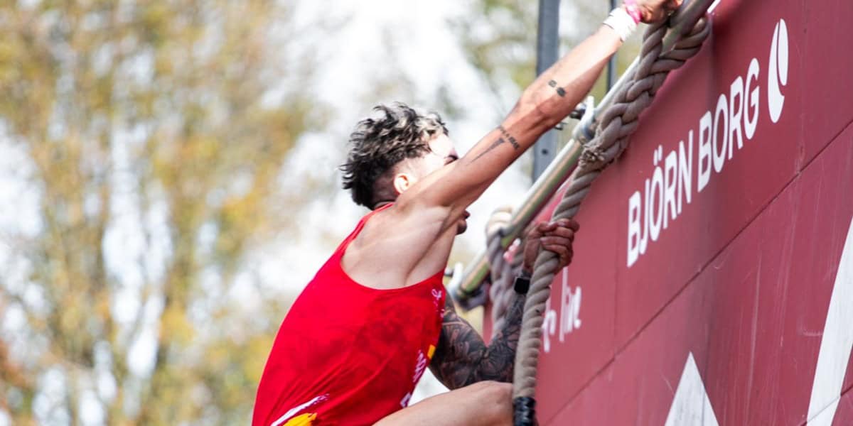 Martín, en una competició. Cedida