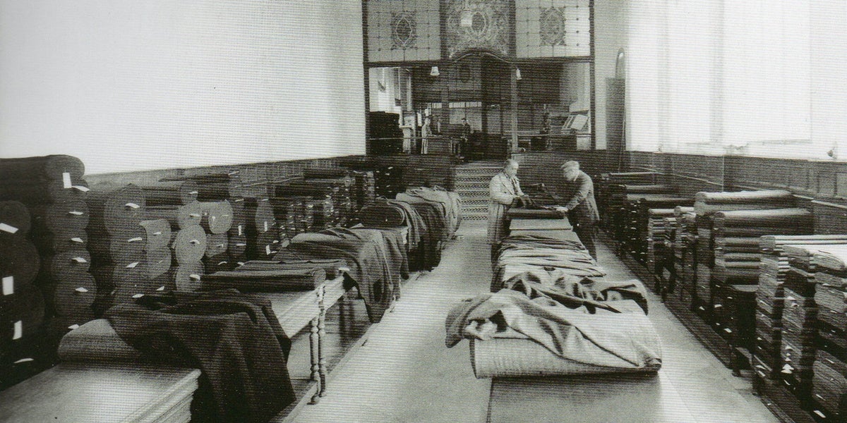 Despatx de Mateu Brujas, 1920 aprox, Francesc Casañas/AHS.