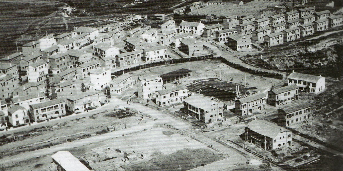 Les cases de Nostra Llar (Cal Garcia) en construcció (1958). ARA/AGES