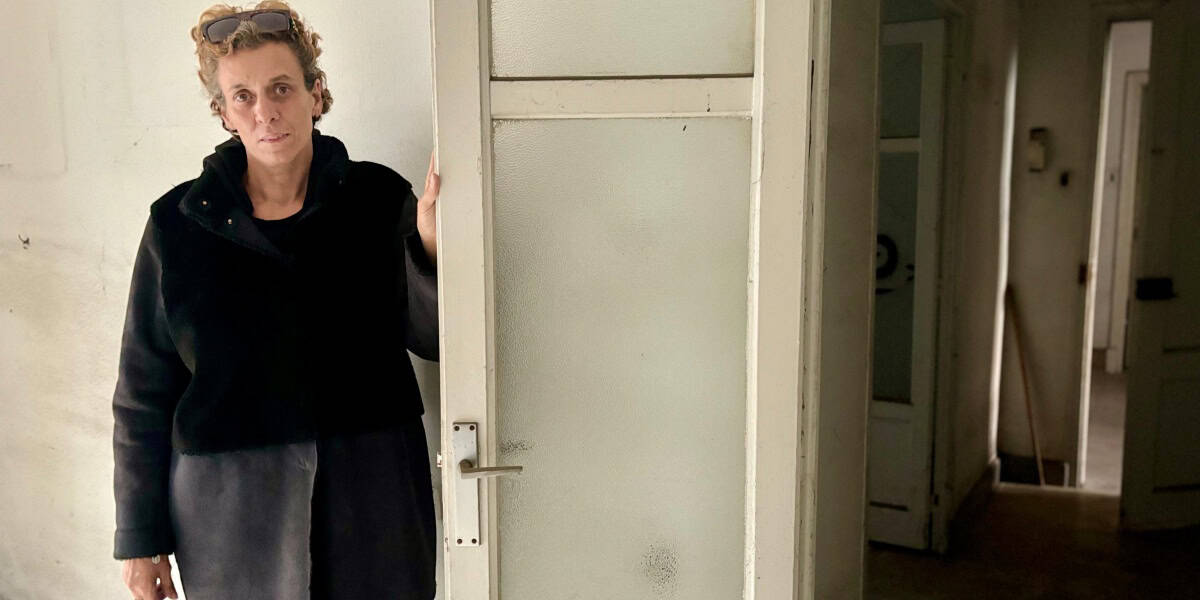 La brasilera Andreu, al pis que ocupa a la caserna. Autor: J.d.A.