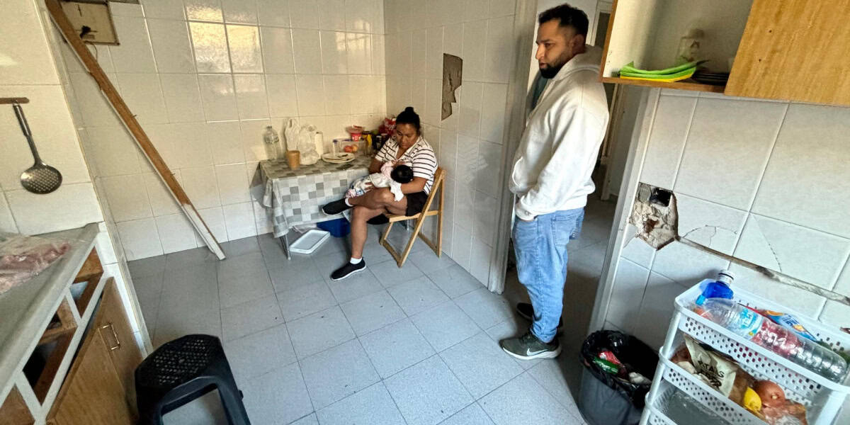 El Jason i la parella i una de les filles del Daniel. Autor: J.d.A.