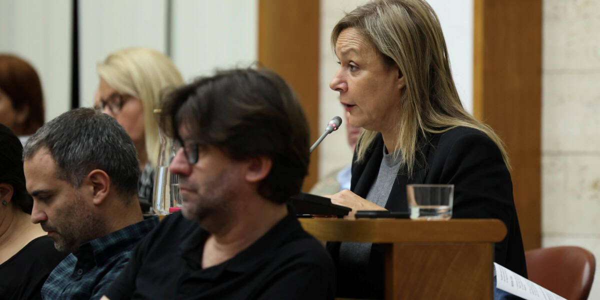 La portaveu del PP, Cuca Santos. Autor: D.Jiménez.