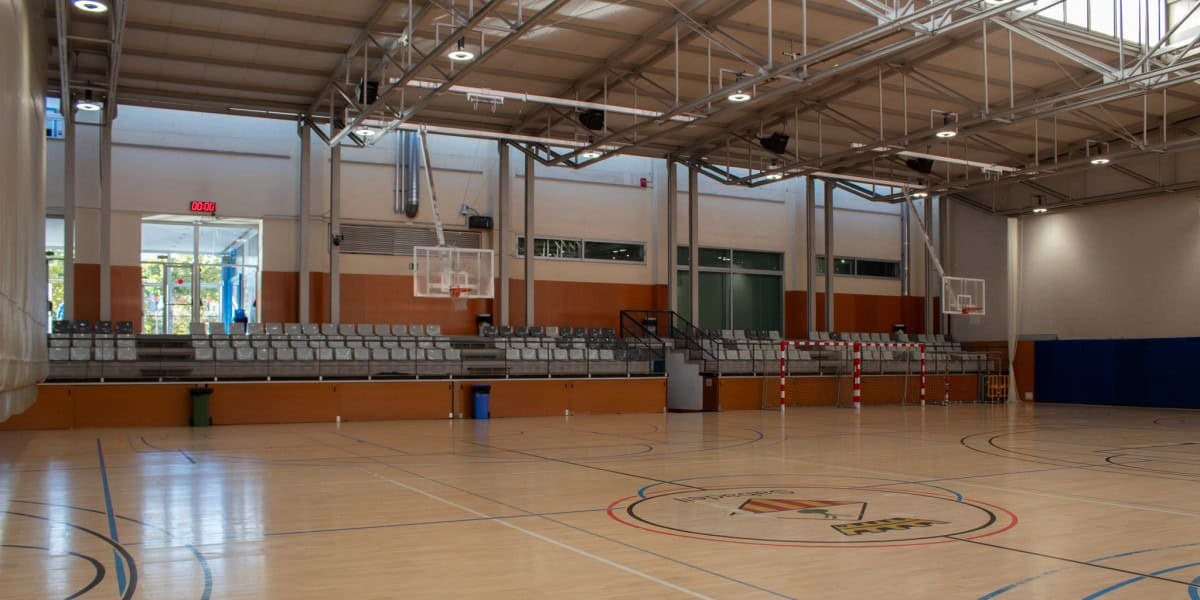 Pavelló municipal de Cal Balsach. Autor: Xavi Cano.