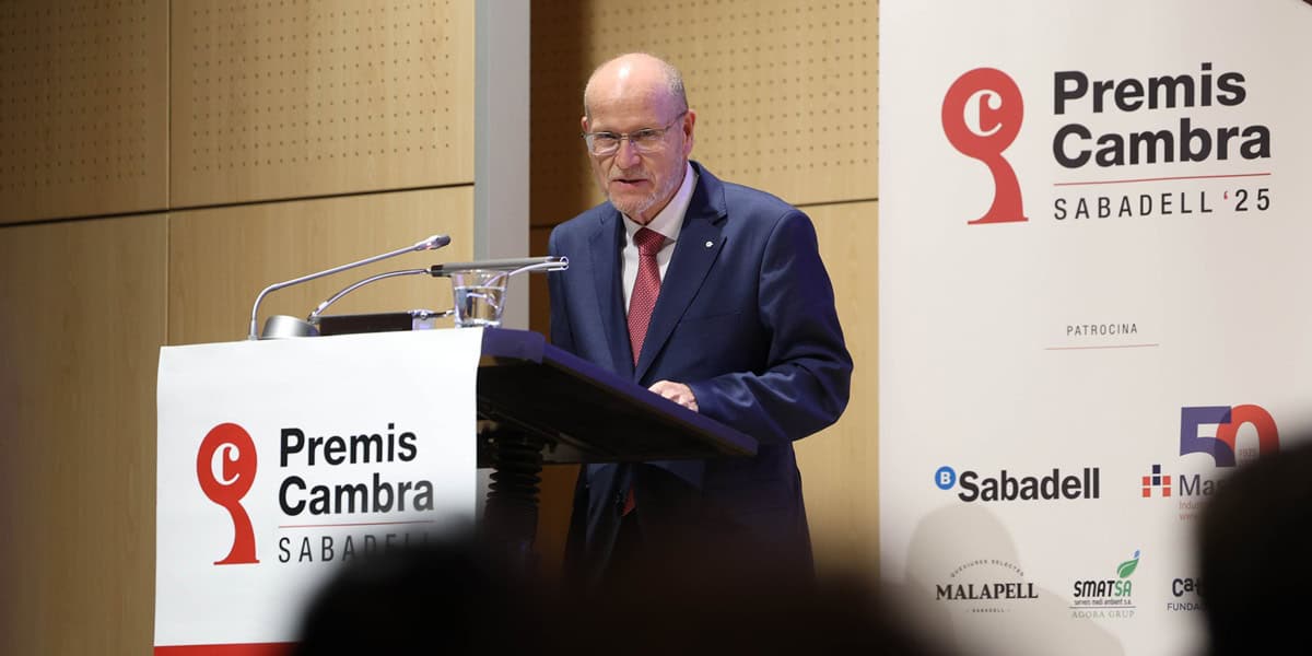 El president de la Cambra, Ramon Alberich. Autor: D.Jiménez.