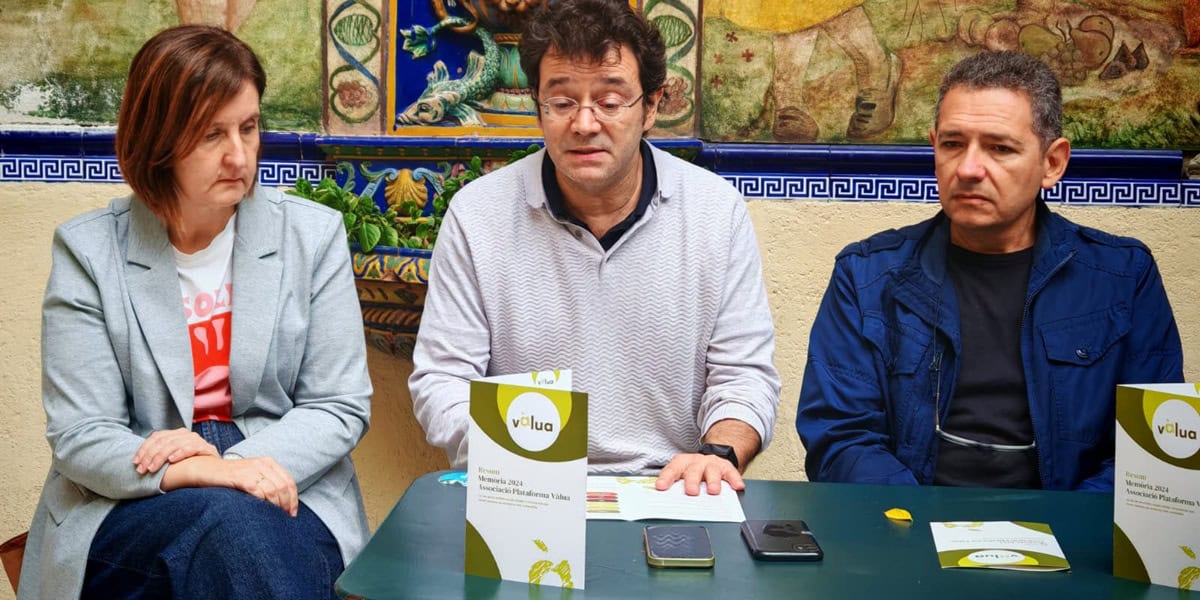 Eloi Moya, donant a conèixer les dades. Autor: Albert P.